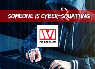 Someone is Cyber-Squatting McAfee's DEX