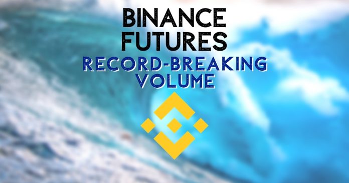 Binance record breaking volumes