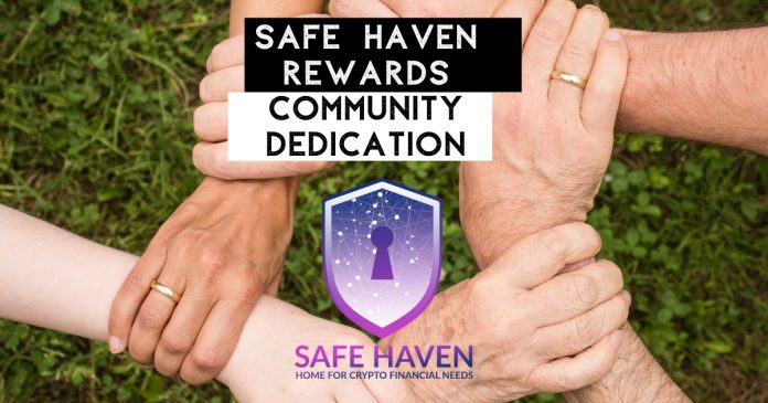 Safe Haven Rewards Community Dedication
