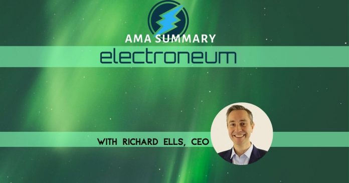Electroneum AMA summary