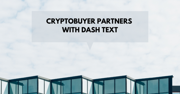 dash text and crypto buyer