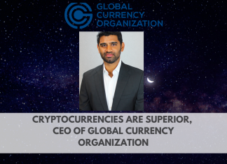 Cryptocurrencies are Superior." Exclusive Interview with CEO of the Global Currency Organization 