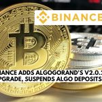 Binance Adds Algorand's V2.0.2 Upgrade, Suspends ALGO Deposits