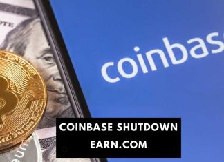 Coinbase Shutdown Earn.com