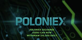 Poloniex Exchange Users can Now Withdraw $10,000 Daily