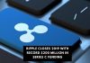 Ripple Closes 2019 with Record $200 Million in Series C Funding