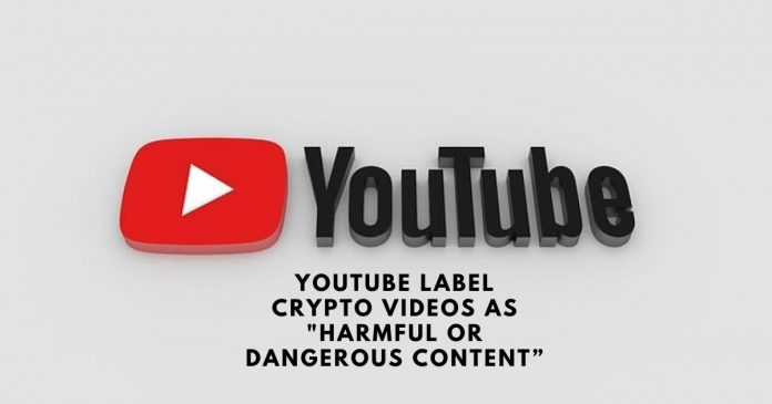 YouTube Label Crypto Videos as 
