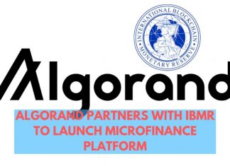 Algorand and IBMR Collaborate to Launch Microfinance Platform