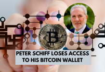 Peter Schiff Loses Access to BTC Wallet
