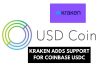 Kraken Adds Support for Coinbase USDC