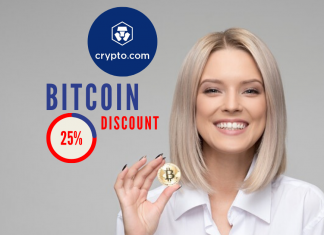 Bitcoin at 25% Discount. Crypto.com is Now Offering It