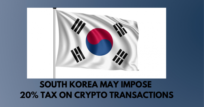 South Korea to Tax Crypto