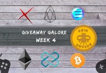 Giveaway Galore with CoinDreams: Week 4