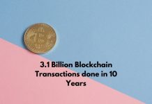 3.1 Billion Blockchain Transactions done in 10 Years