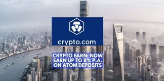 Crypto Earn: Now Enables Up To 8% P.A. Earnings On ATOM Deposits