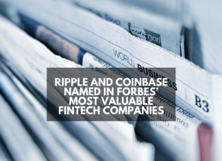 Ripple and Coinbase Named In Forbes’ Most Valuable Fintech Companies