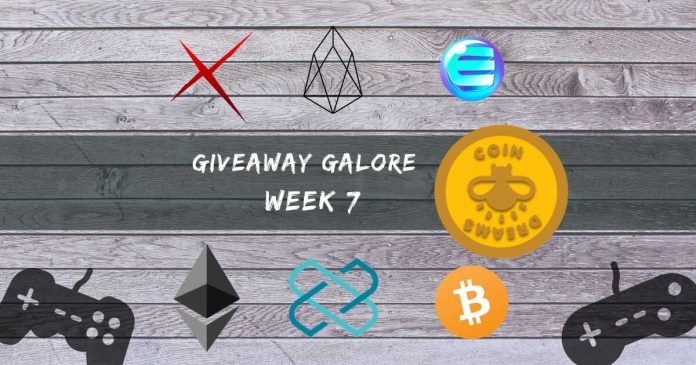 Giveaway Galore with CoinDreams: Week 7