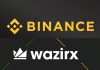 Binance and Wazirx Set up 50M Blockchain Initiative in India