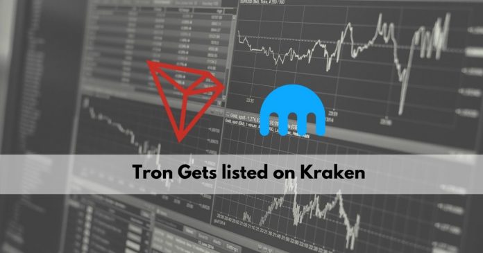 Tron Gets Listed on Kraken Exchange