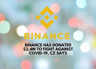 Binance has Donated $2.4M to Fight Against COVID-19, CZ says