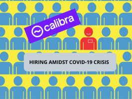 Calibra Hiring Amidst COVID-19 Crisis