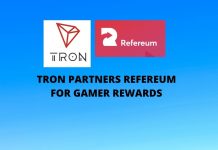 TRON Partners Refereum for Gamer Rewards