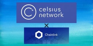 celsius partners with chainlink