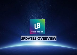 unibright updates and overview