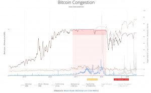Bitcoin network congestion post halving