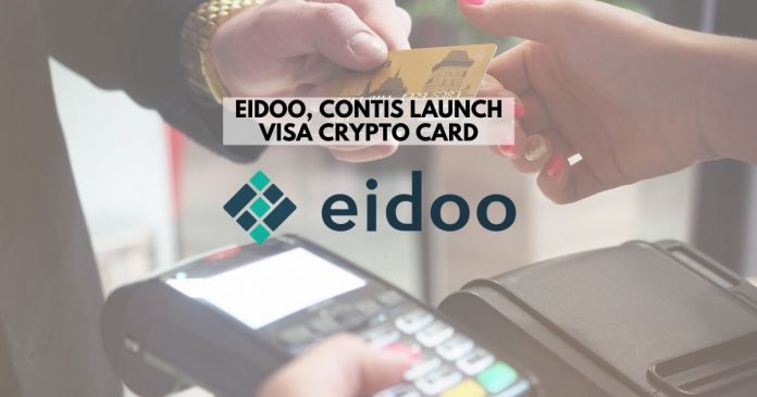 Eidoo, Contis Launch Visa Crypto Card