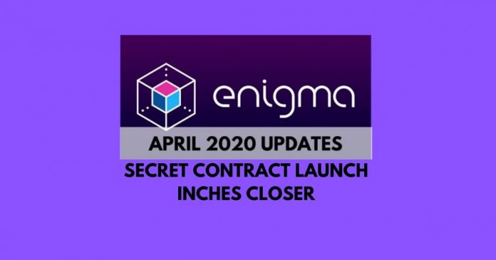Enigma Closer to Secret Contract Launch