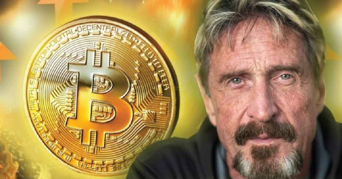 McAfee Backtracks From Outrageous Bitcoin Price Prediction