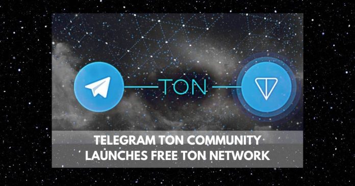 Telegram TON community Launches Free TON Network