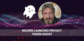 mcafee launches Privacy token Ghost