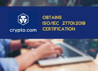 Crypto.com Acquires ISO Certification