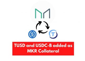 TUSD added as a Maker (MKR) Collateral, removed soon