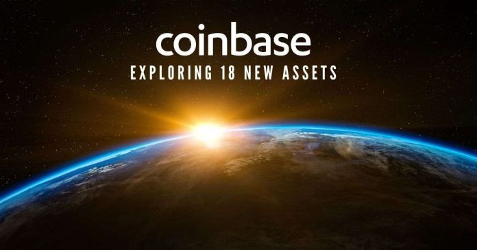 Coinbase listing news