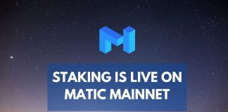 staking is live on matic mainnet