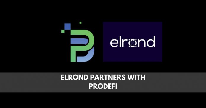 Elrond partners with Prodefi
