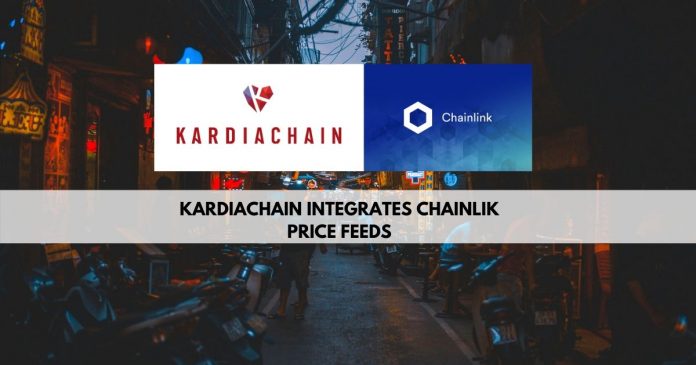 KardiaChain Integrates Chainlink price feeds
