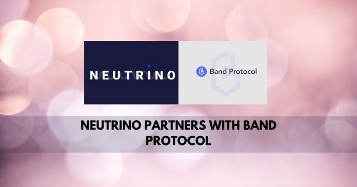 Neutrino partners with Band protocol