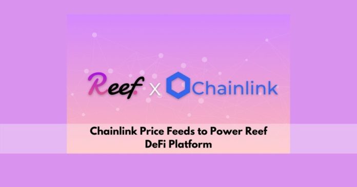 Reef Integrates Chainlink Price Reference Data