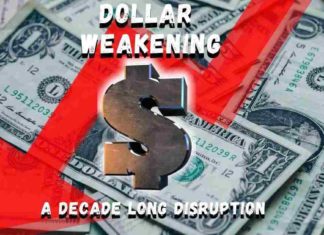The U.S. Dollar Weakening Can Go on for a Decade