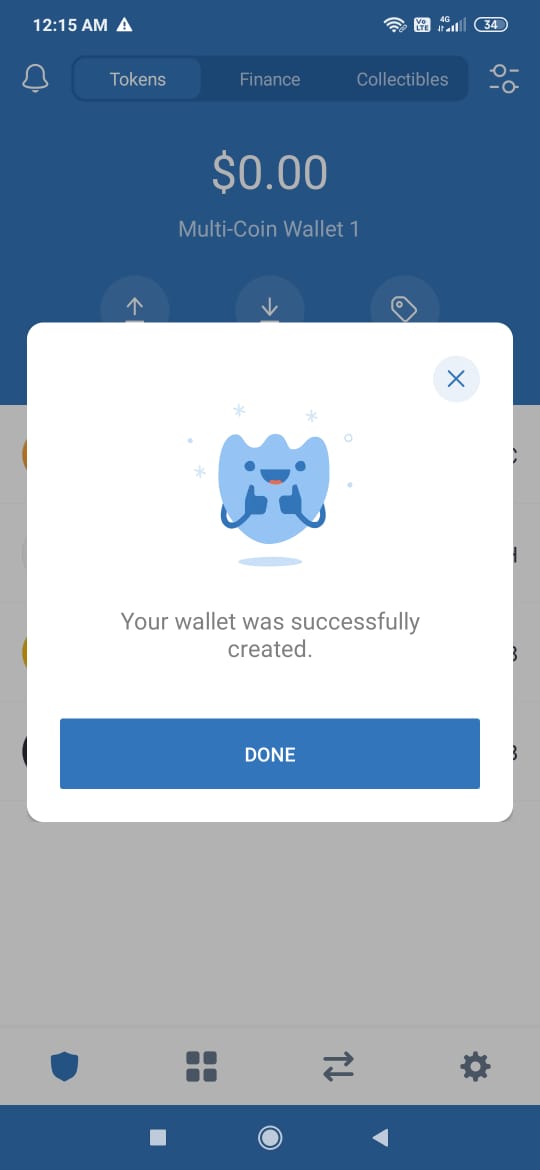 google wallet trust account