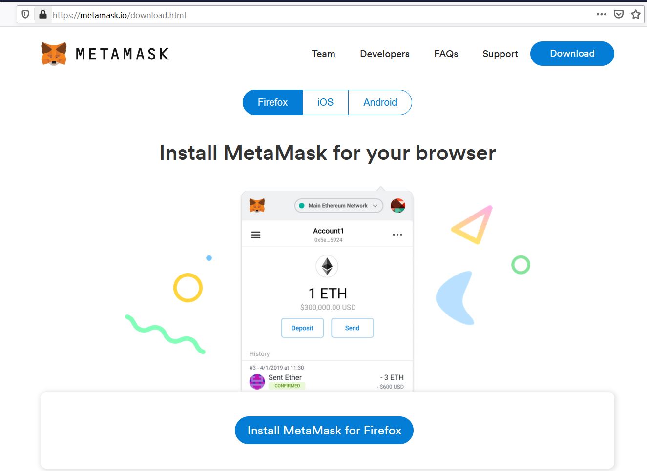 how to install metamask bitstash support