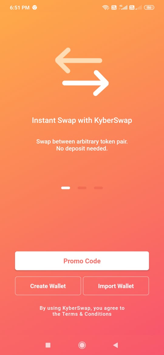 KyberSwap Wallet