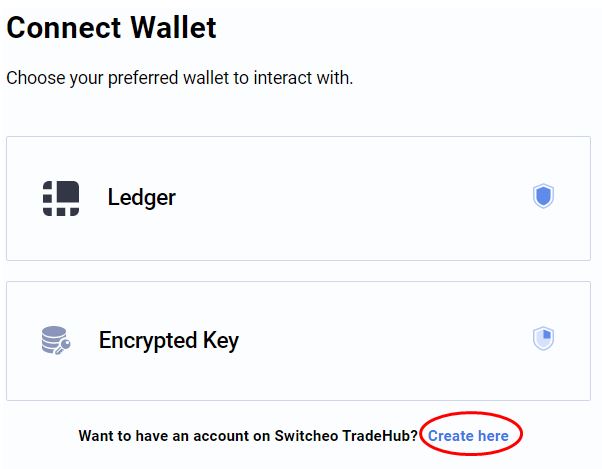 Connecting wallet.