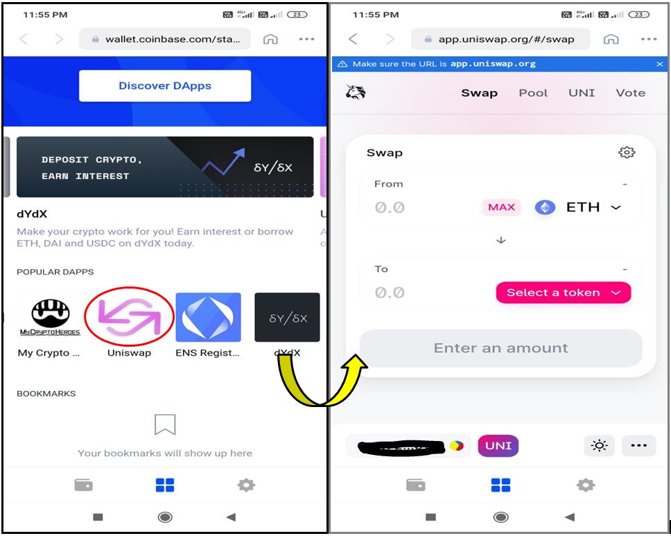 how to coinbase wallet