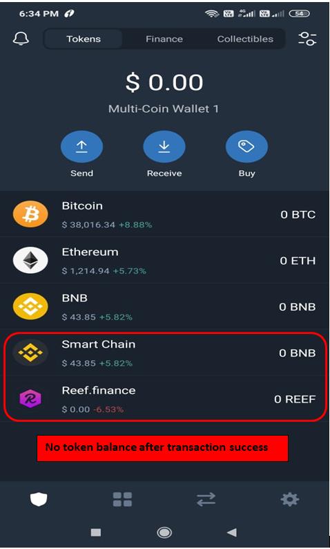 how to confirm transaction in binance chain wallet