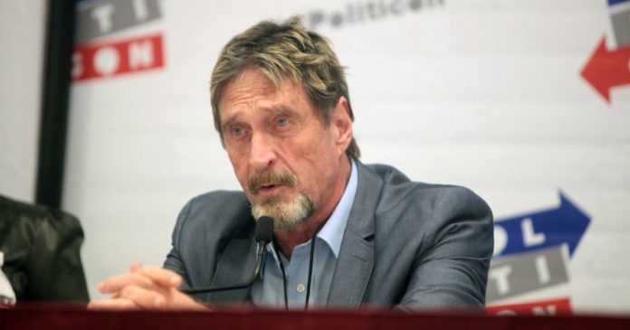 John McAfee and Associate Face Federal Charges